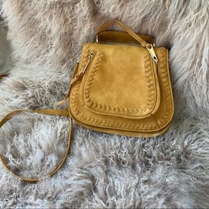 Mustard yellow handbag